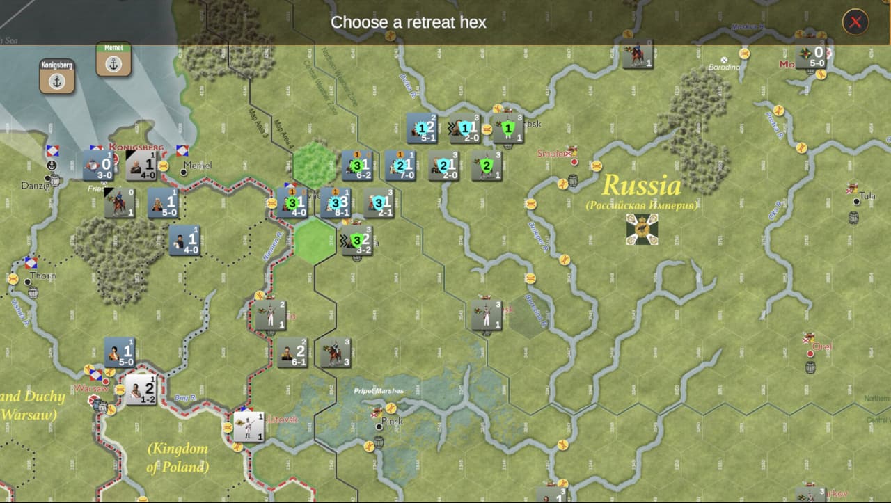 Napoleon's Eagles: Game of the Napoleonic Wars - скриншот 6