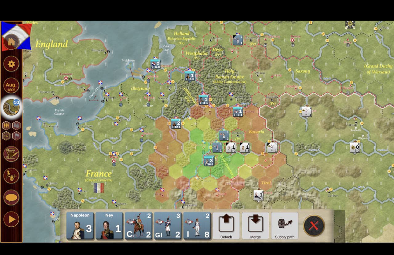 Napoleon's Eagles: Game of the Napoleonic Wars - скриншот 8