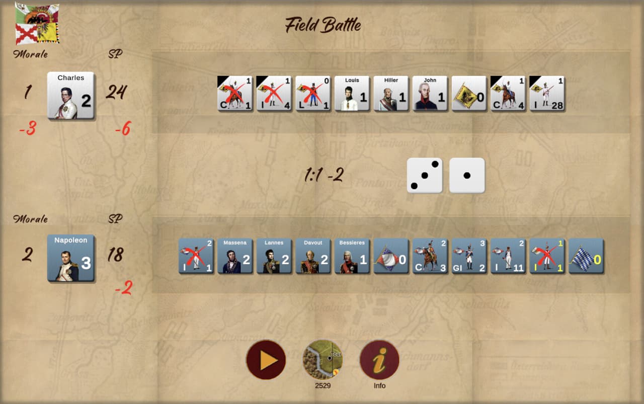 Napoleon's Eagles: Game of the Napoleonic Wars - скриншот 9