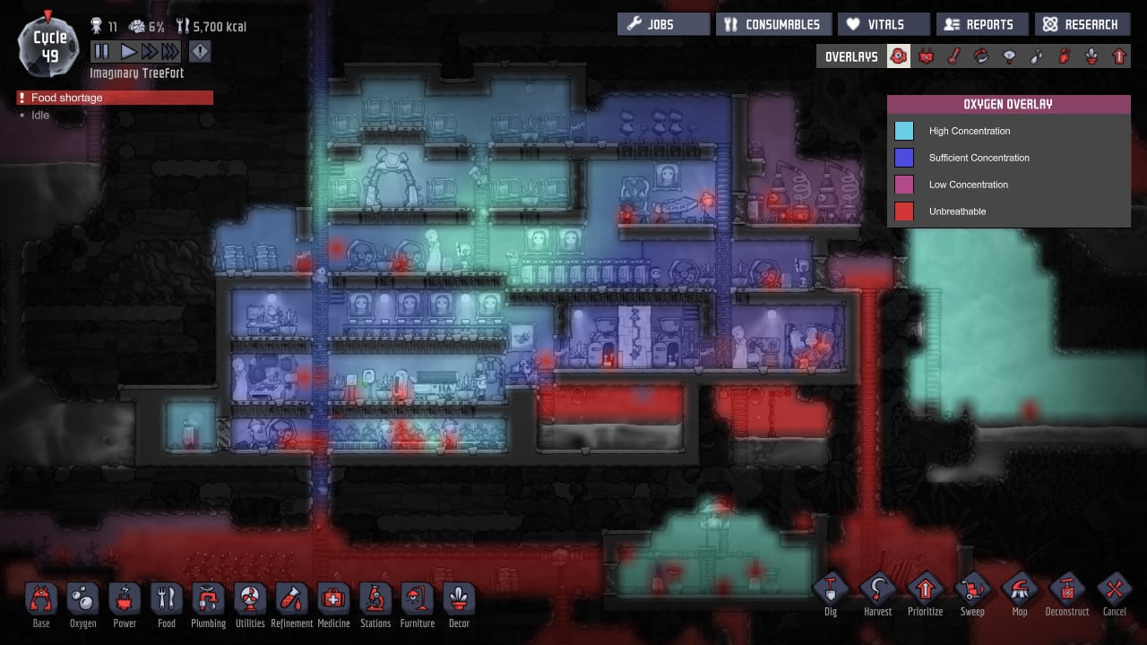 Oxygen Not Included - скриншот 5