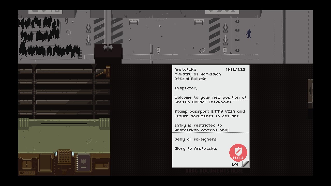 Papers, Please - скриншот 2