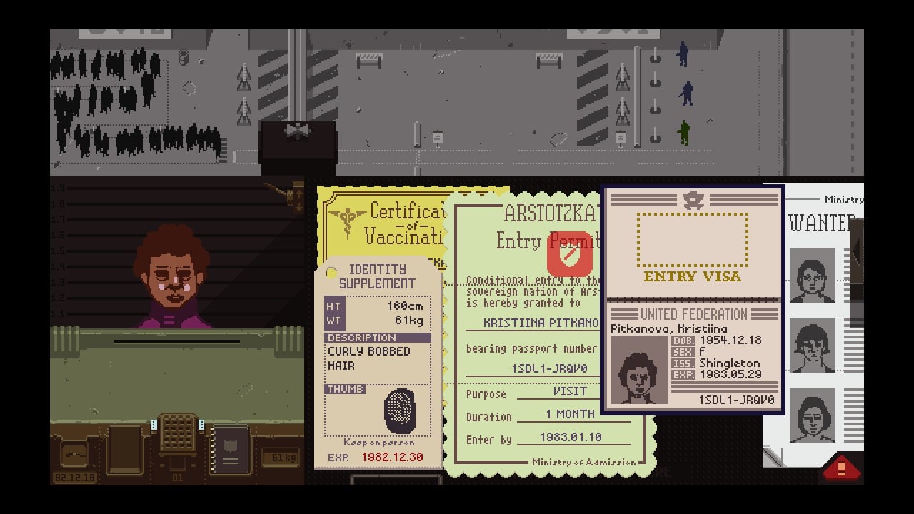 Papers, Please - скриншот 10
