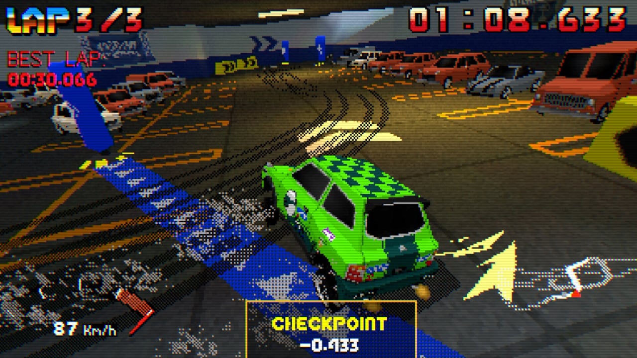 Parking Garage Rally Circuit - скриншот 2