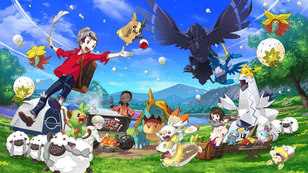 Pokemon Sword and Shield - как поменять цвет палатки