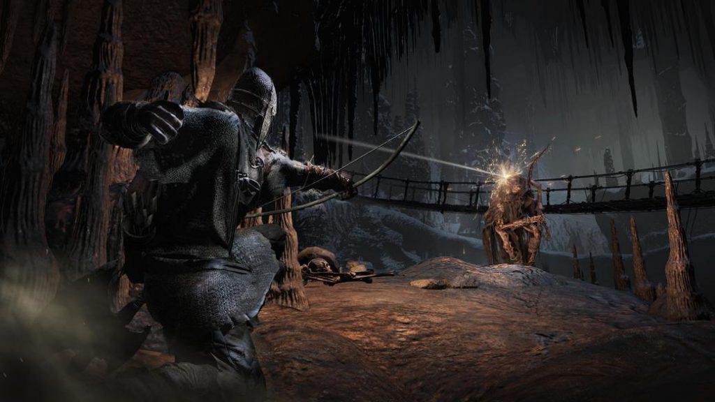 Прохождение Dark Souls 3. Храм Глубин - снаружи