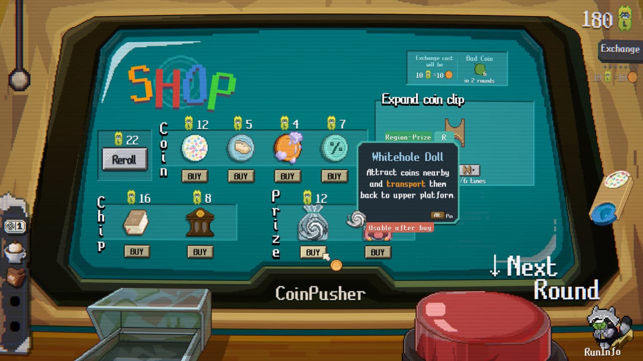 RACCOIN: Coin Pusher Roguelike - скриншот 6