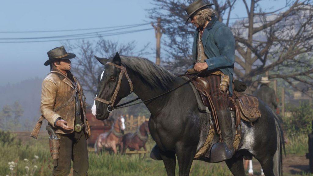 Red Dead Redemption 2 - где найти диких лошадей