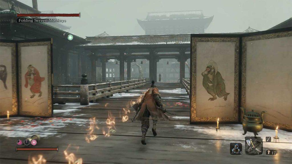 Sekiro: Shadows Die Twice - как убить Обезьян в ширме