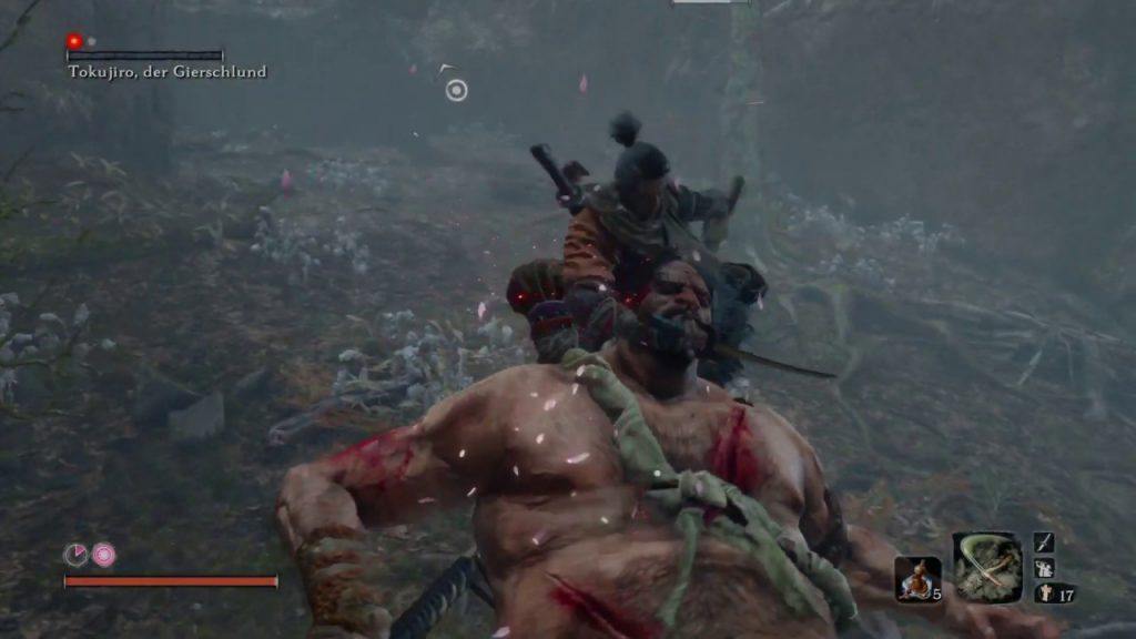 Sekiro: Shadows Die Twice - как убить Токудзиро-обжору