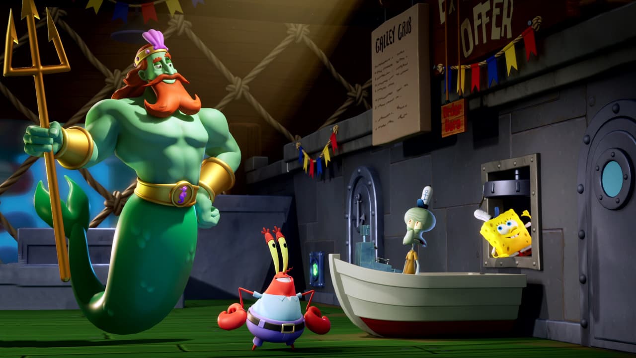 SpongeBob SquarePants: Titans of the Tide - скриншот 2