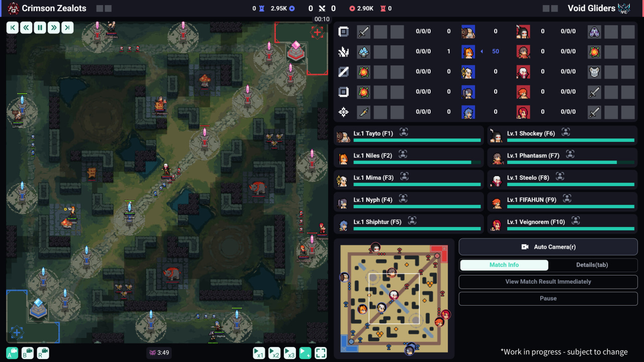 Teamfight Manager 2 - скриншот 1