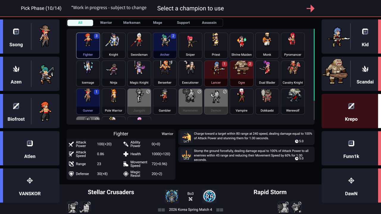 Teamfight Manager 2 - скриншот 5