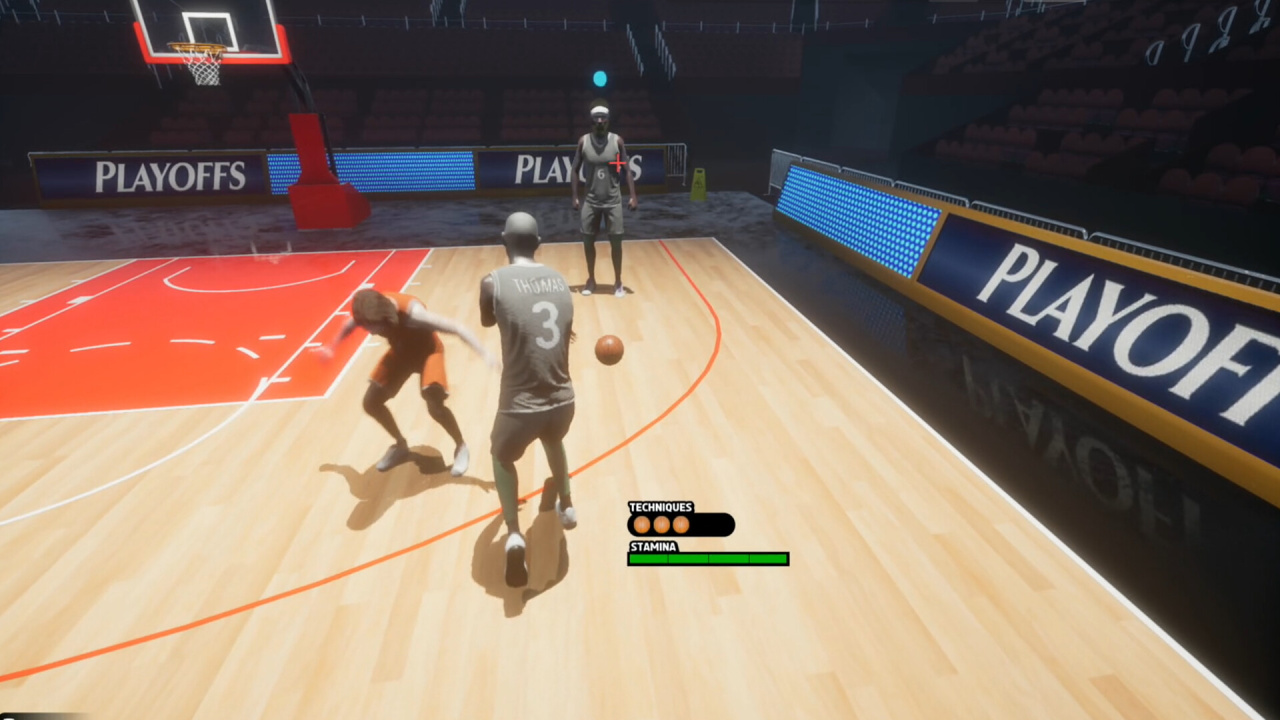 Third Person Basketball Court по сети - скриншот 1