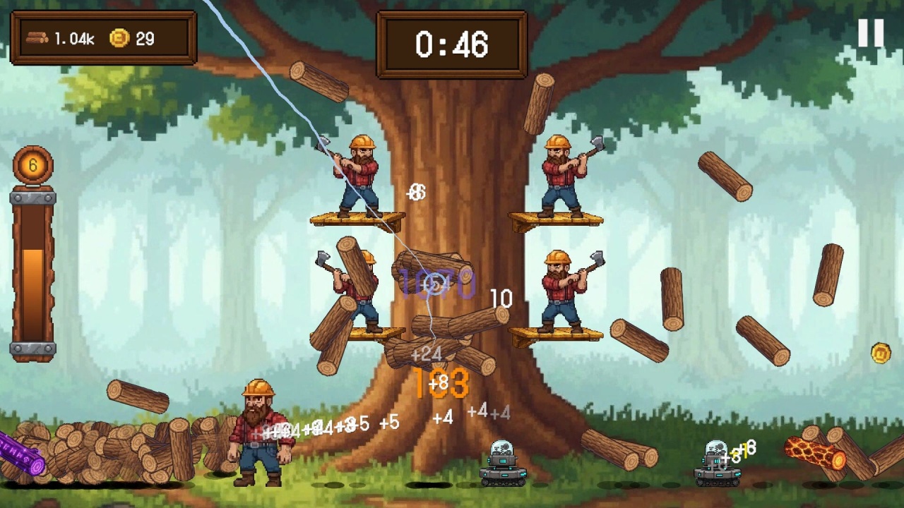 Timber Rush - скриншот 1