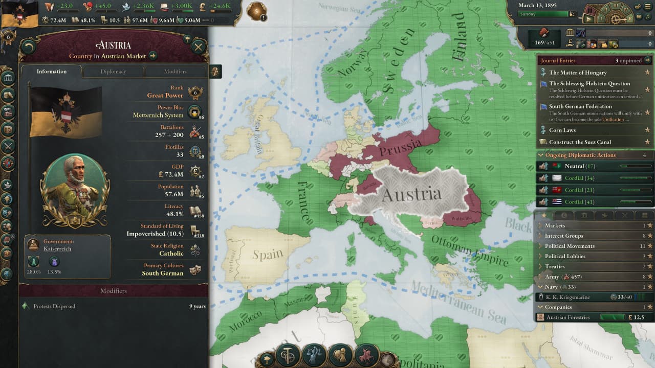 Victoria 3 - скриншот 5