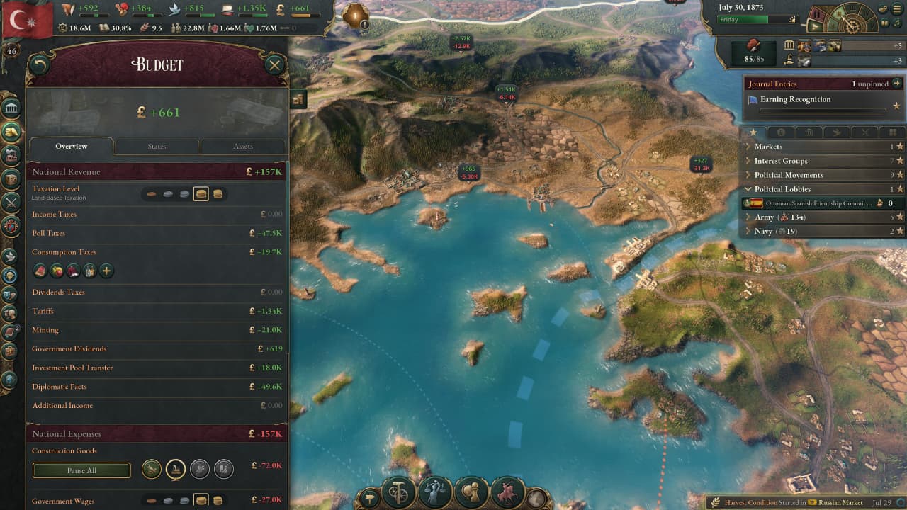 Victoria 3 - скриншот 7