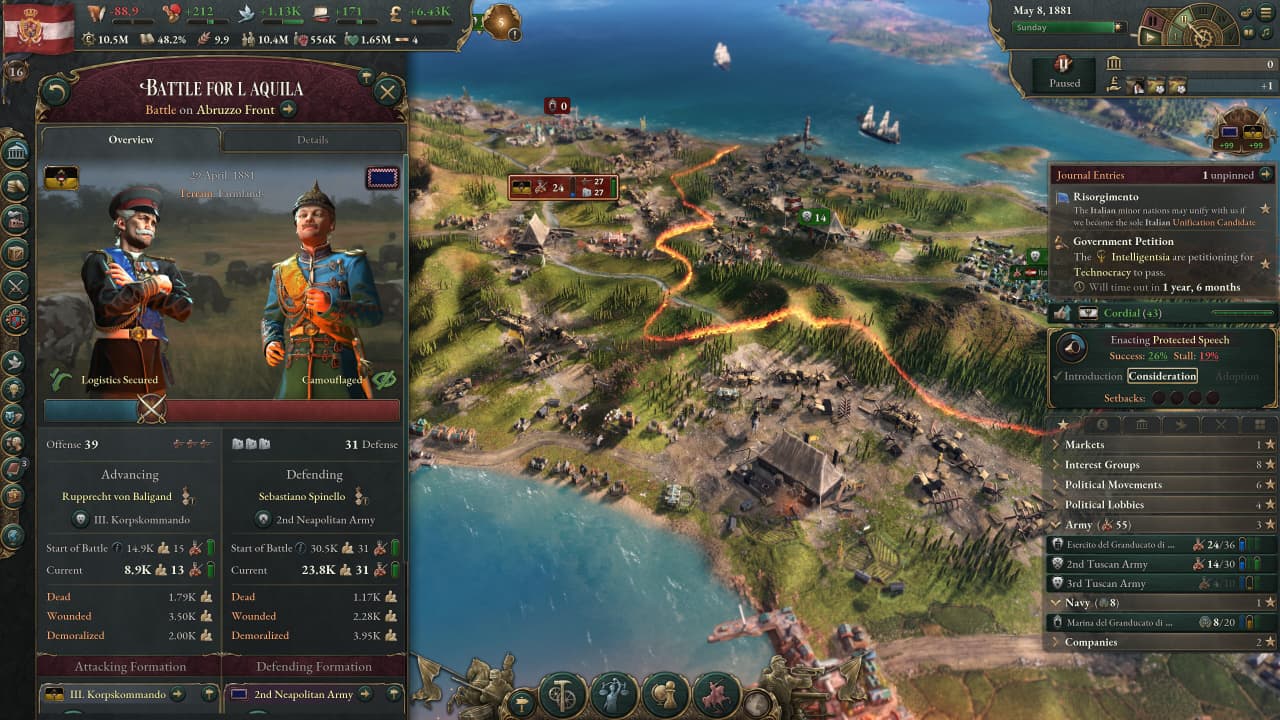 Victoria 3 - скриншот 10