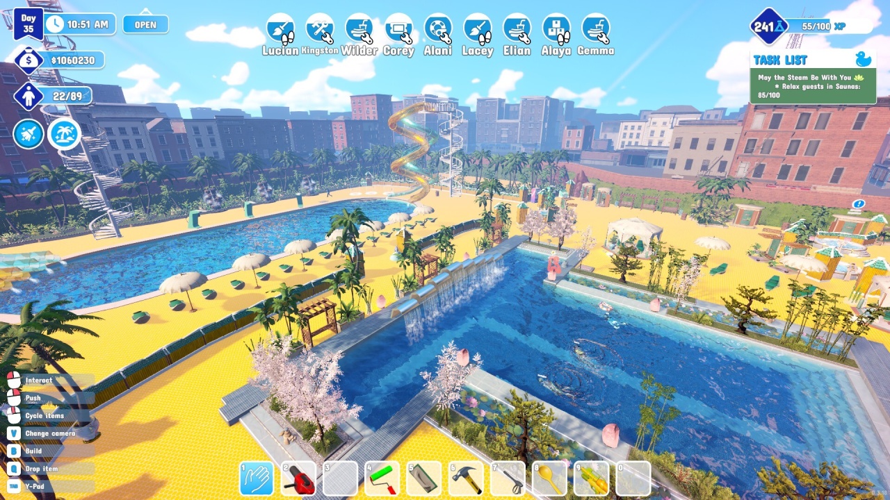 Waterpark Simulator - скриншот 1