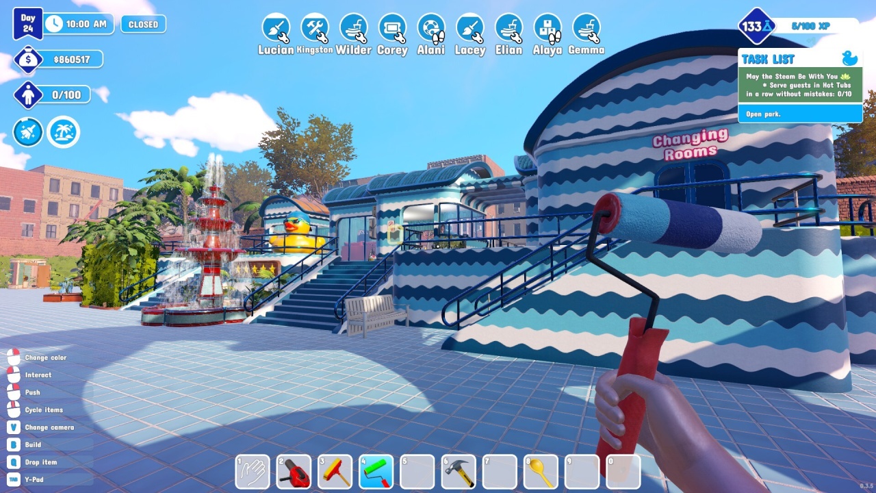 Waterpark Simulator - скриншот 11