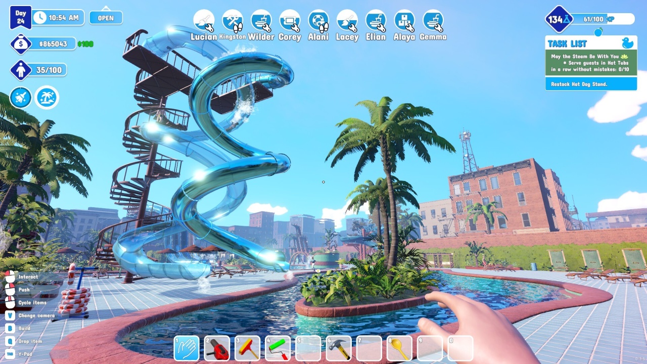 Waterpark Simulator - скриншот 3