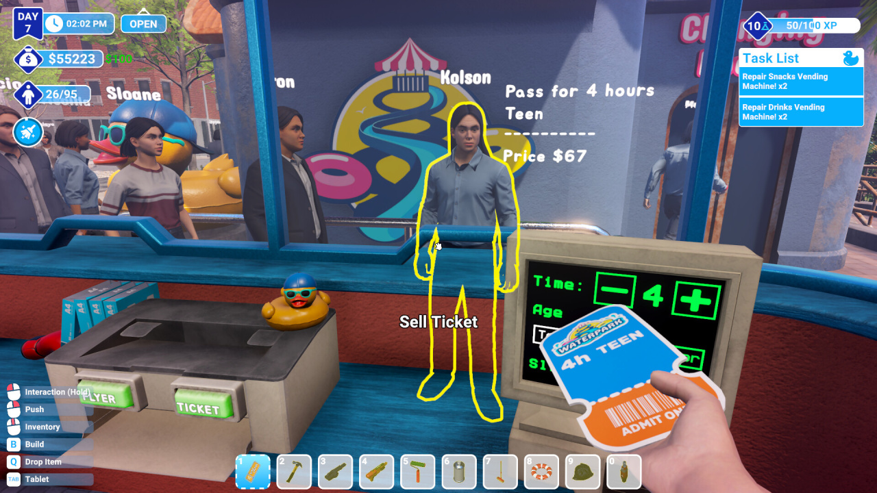 Waterpark Simulator - скриншот 4
