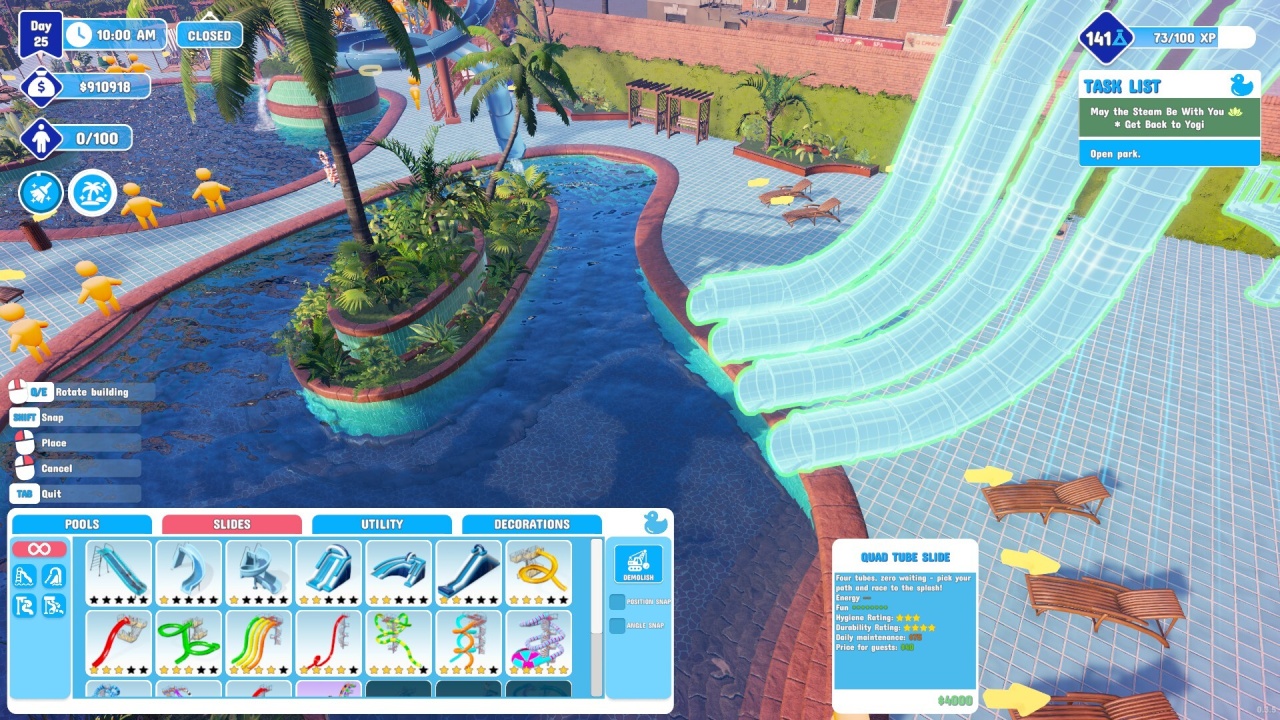 Waterpark Simulator - скриншот 8