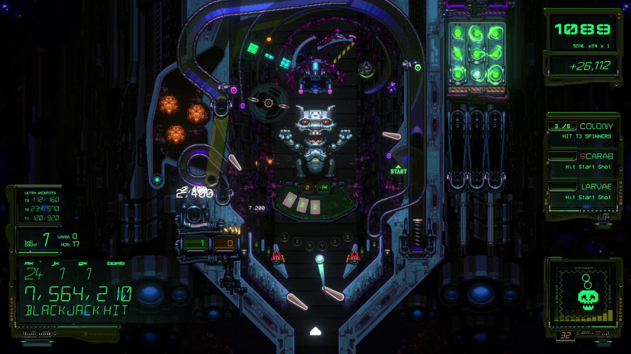 XENOTILT: HOSTILE PINBALL ACTION - скриншот 2
