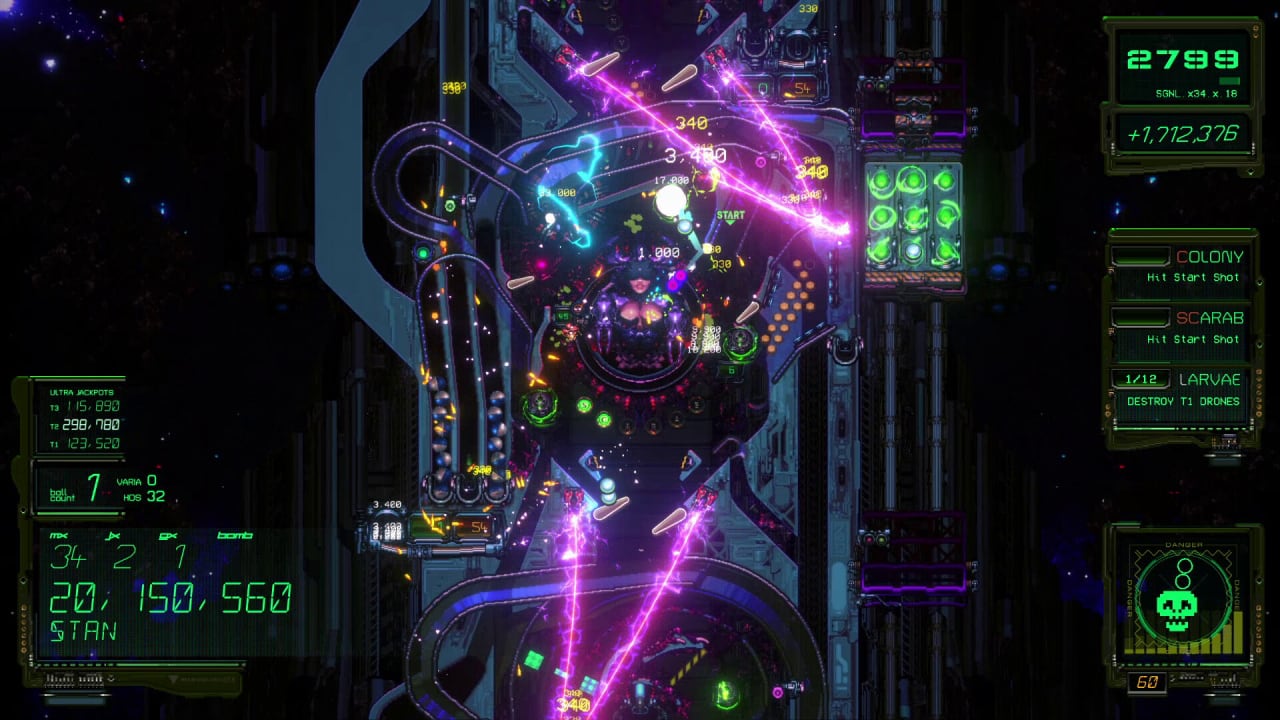 XENOTILT: HOSTILE PINBALL ACTION - скриншот 7