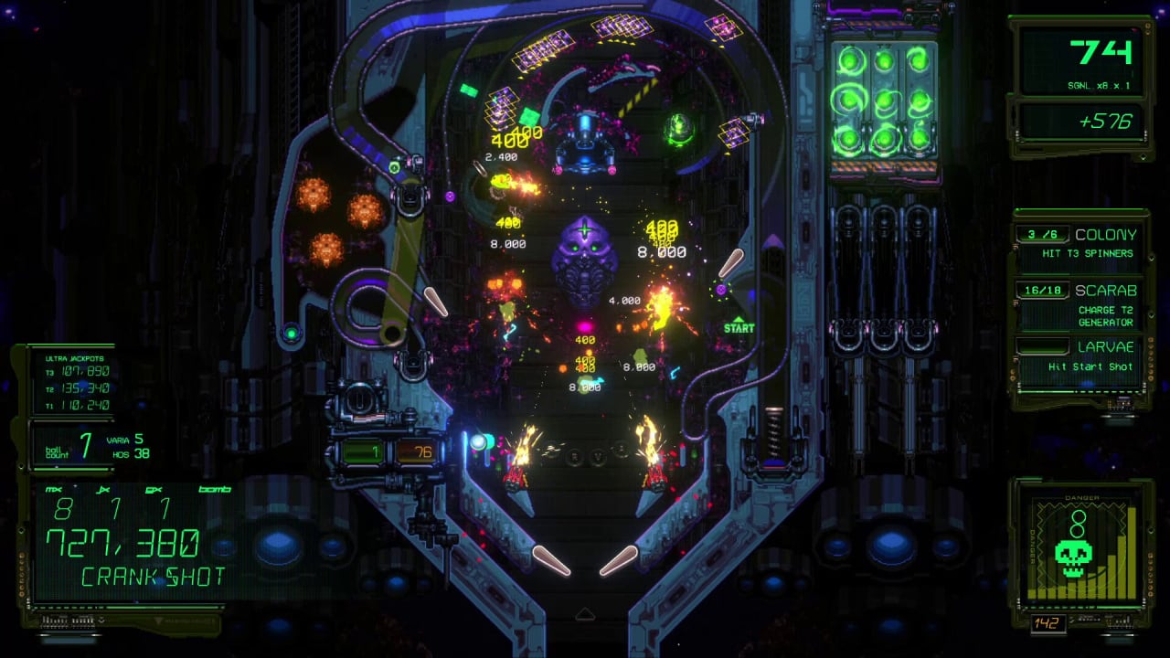 XENOTILT: HOSTILE PINBALL ACTION - скриншот 8