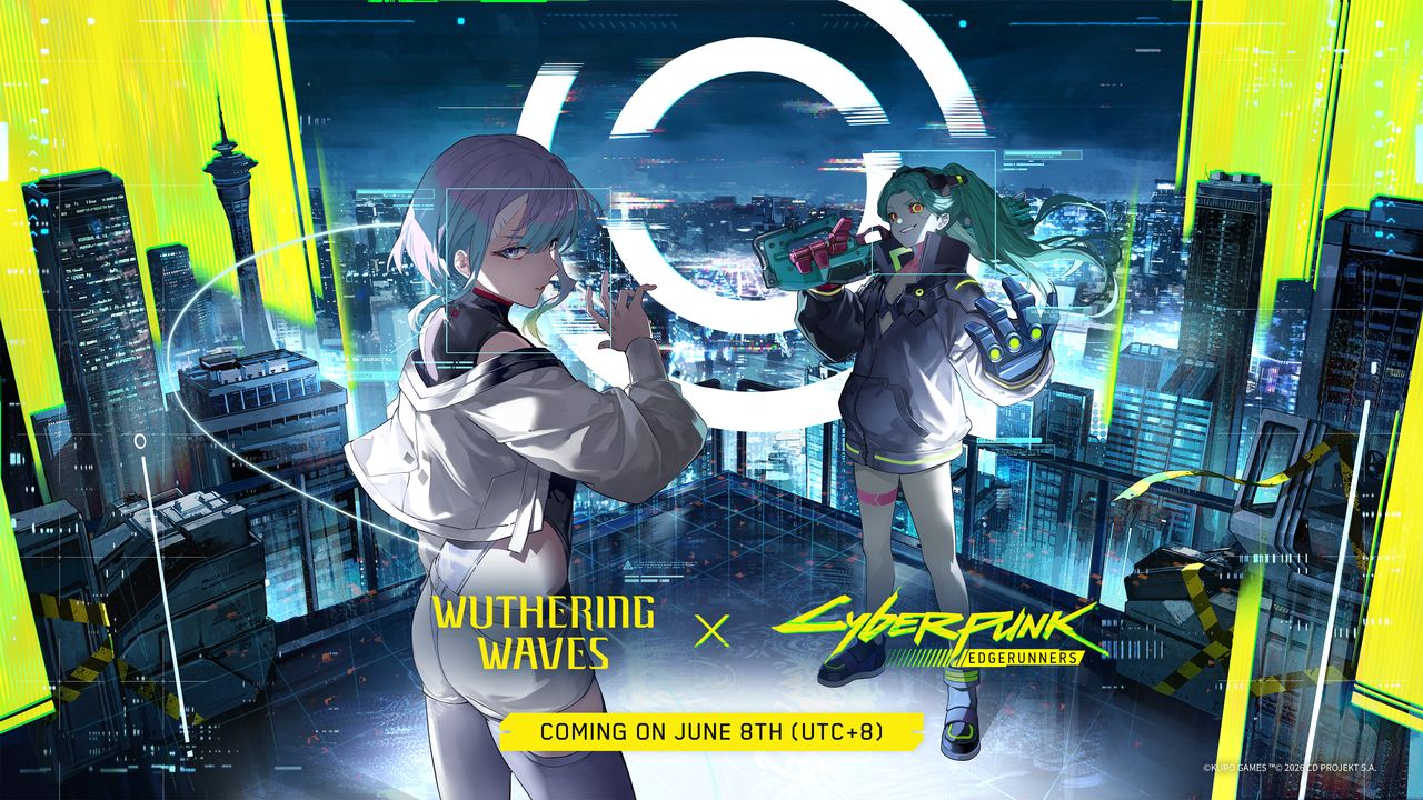 Героини Cyberpunk: Edgerunners появятся в Wuthering Waves