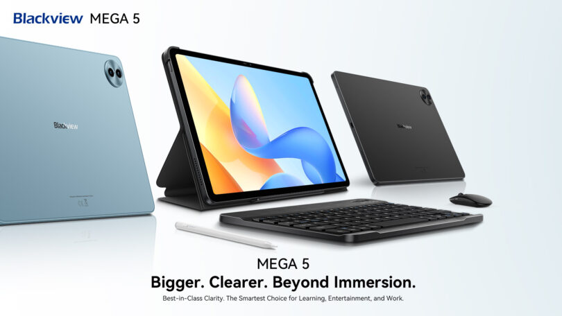 Blackview представила планшет MEGA 5: большой экран и полноценный режим ПК