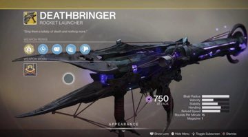 Destiny 2 - как получить ракетницу Приносящая смерть