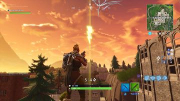 Fortnite - где найти парящие молнии