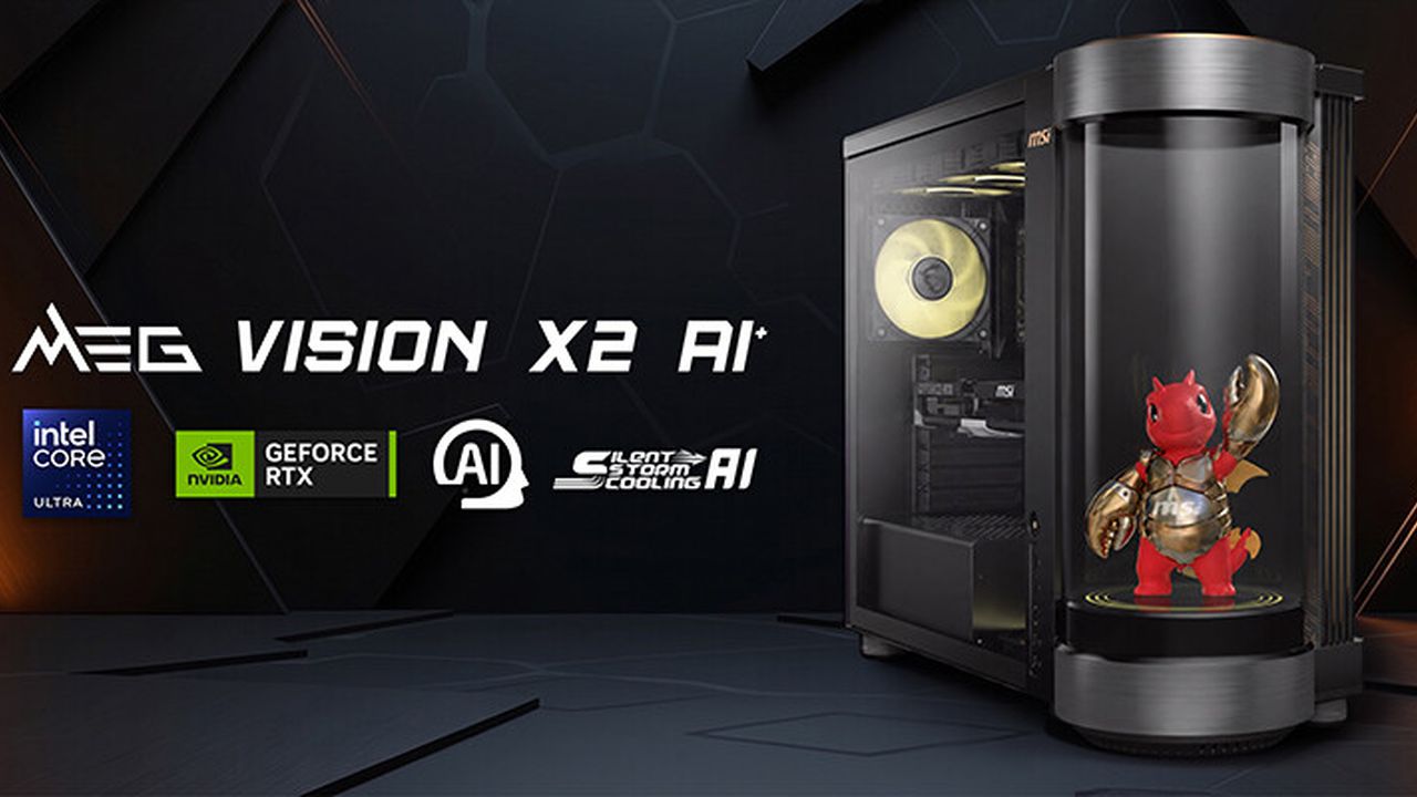 MSI анонсировала игровой ПК MEG Vision X2 AI+ с полноценным ИИ-компаньоном